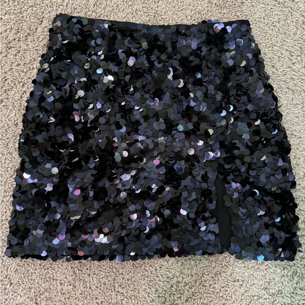 H&M sequin skirt